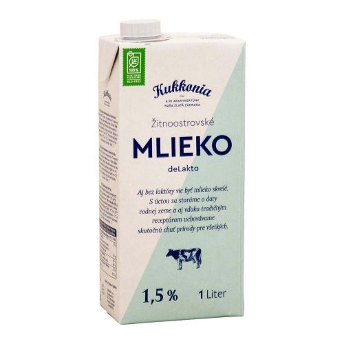KUKKONIA laktózmentes tej 1,5% UHT - 1L