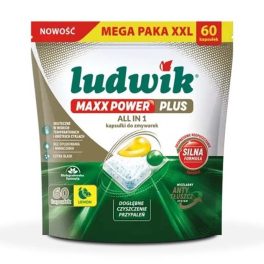 LUDWIK Maxx Power plus mosógatógép kapszula - 60 db