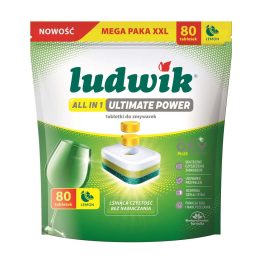   LUDWIK Ultimate Power all in 1 mosógatógép tabletta - 80 db