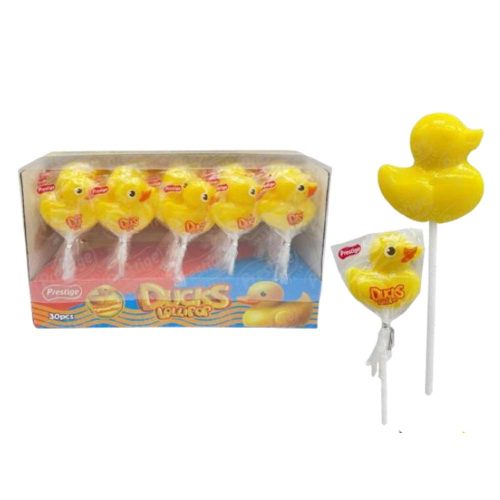 Kacsa figurás nyalóka vegyes íz - 15g