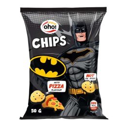 OHO Batman kukorica snack pizzás - 50g