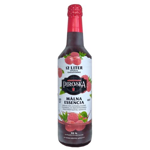 Piroska málna essencia - 500 ml