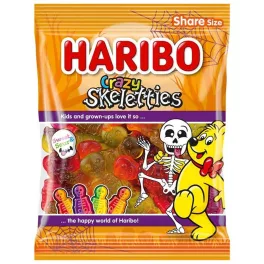 Haribo Crazy Skeletties gumicukor - 160 g