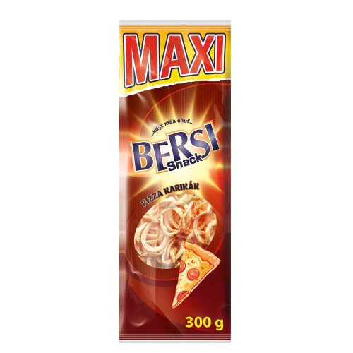 Bersi snack XXL Maxi Pizza karikák - 300g