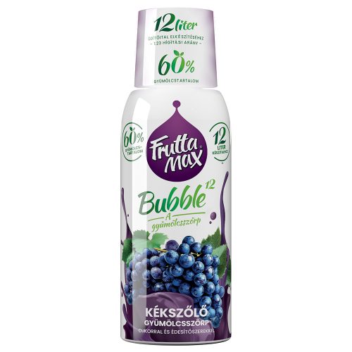 FruttaMax kékszőlő ízű gyümölcsszörp - 500 ml
