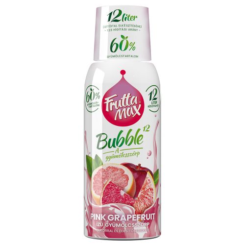 FruttaMax pink grapefruit ízű gyümölcsszörp - 500 ml