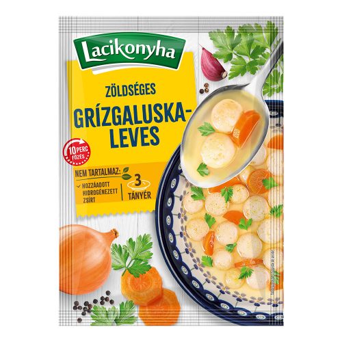 Lacikonyha Zöldséges grízgaluskaleves - 40 g
