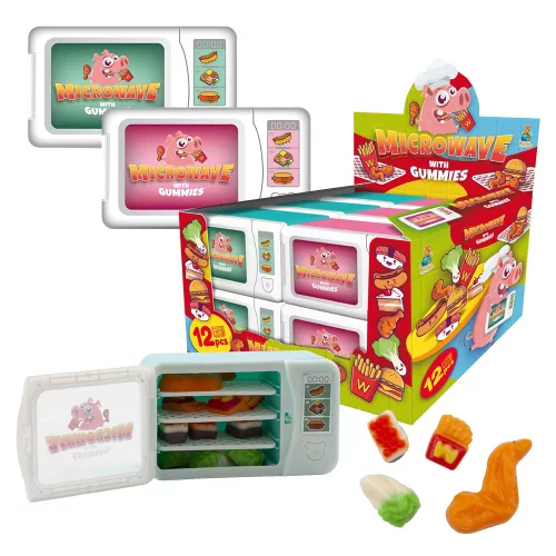 Microwave with Gummies játék gumicukorral - 35 g