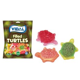Vidal Filled Turtles töltött teknős gumicukor - 90 g