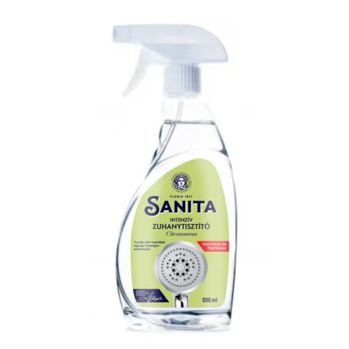 Sanita szórófejes zuhanytisztító, citromsavas - 500 ml