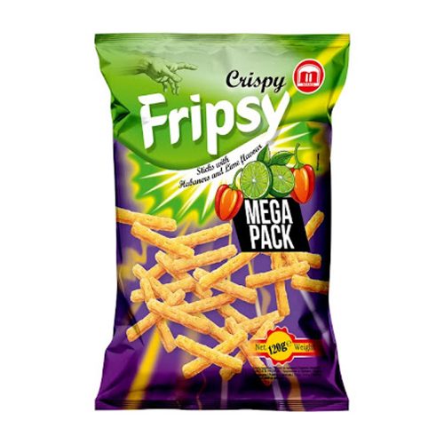 Fripsy abanero csípős paprika és lime ízű snack - 120g