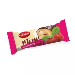 VINCINNI mini roll eper ízű krémmel - 30g