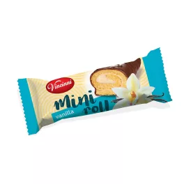 VINCINNI mini roll vanília ízű krémmel - 30g