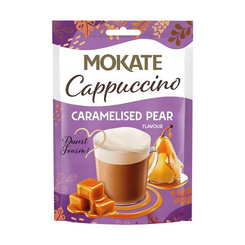 Mokate cappuccino karamellizált körte ízű - 110g