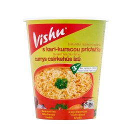 VISHU curry csirke ízű poharas leves - 65g