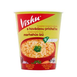 VISHU marha ízű poharas leves - 65g
