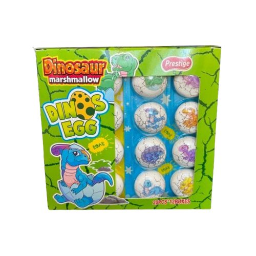 Dino Egg gyümölcs ízű habcukor - 22g