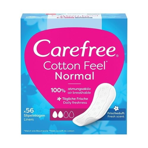 Carefree Cotton Fresh tisztasági betét - 56db