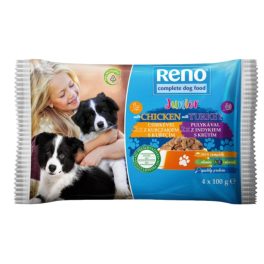 Reno alutasakos kutyaeledel csirke-pulyka - 4x100g