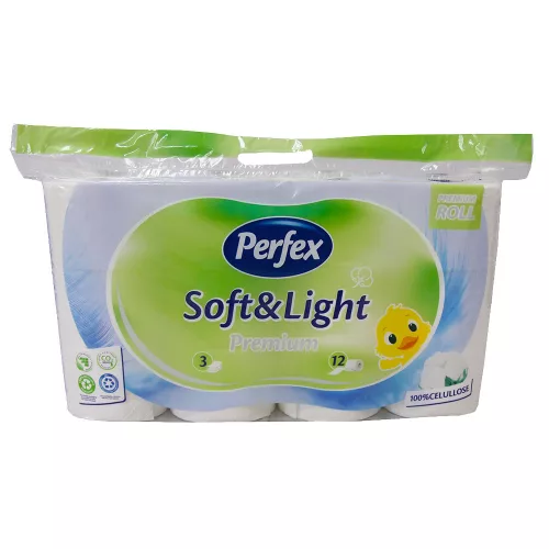 Perfex toalettpapír Premium 3 rétegű - 12 tekercs