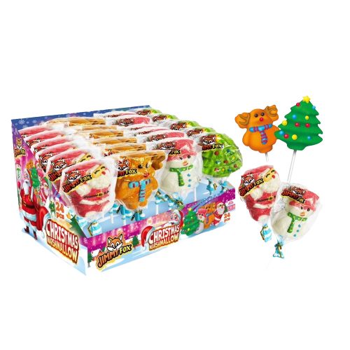 Jimmy Fox pillecukor nyalóka Marshmallow - 35 g