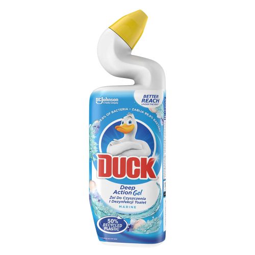 Duck WC tisztító fertőtlenítő folyadék Deep Action Marine - 750ml