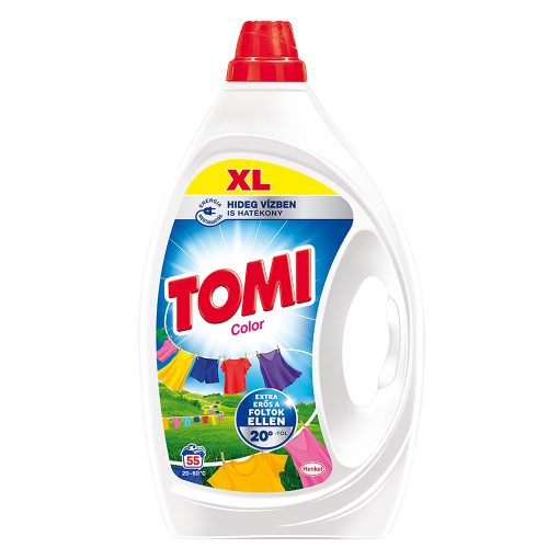 Tomi mosógél color (55 mosás) - 2,475l
