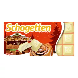   Schogetten fehércsokoládé fahéjas csiga ízű krémmel - 100g