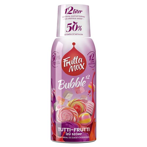 FruttaMax tutti frutti ízű gyümölcsszörp - 500 ml