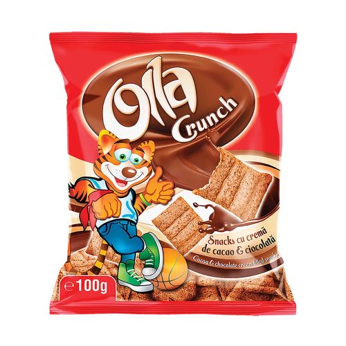 Olla crunch kakaós csokoládés párna - 100g