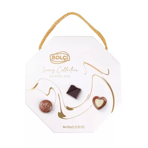Bolci Octagon box white - 80g