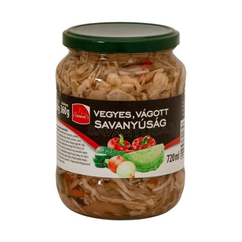 Globetti Vegyesvágott savanyúság - 680g