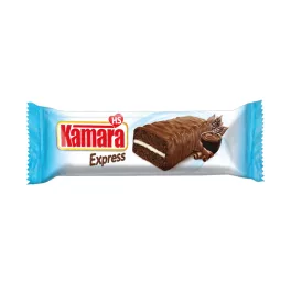   Kamara Express vanília ízű krémmel töltött kakaós piskóta - 30g