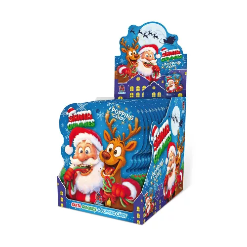 Santa Gummies + Popping Candy gumicukor és robbanócukor - 25 g