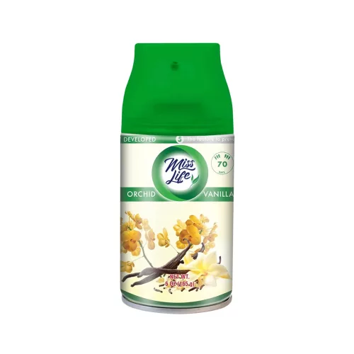 Miss Life légfrissítő utántöltő Orchidea & Vanília - 375 ml
