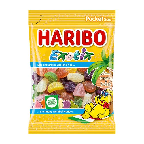 Haribo Exotix gumicukor - 80g