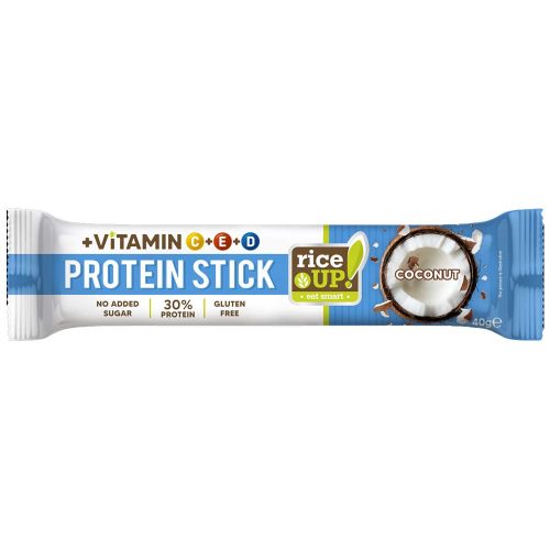 Rice up fehérjeszelet kókusz ízű HCN - 40g