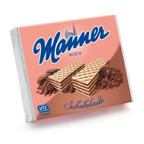 Manner csokoládékrémmel töltött ropogós ostyaszeletek - 75g