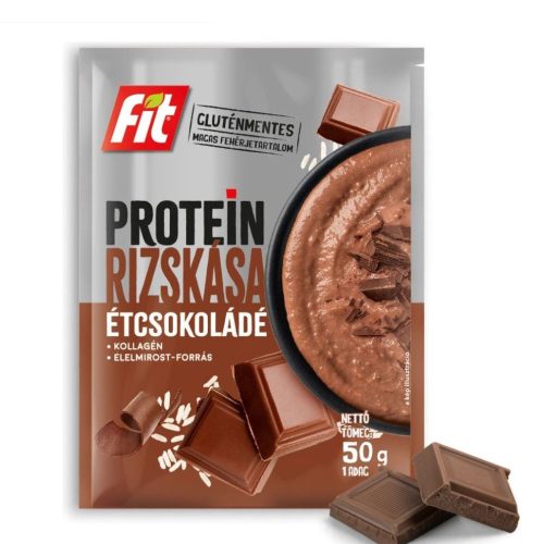 Fit Protein rizskása étcsokoládé - 60g