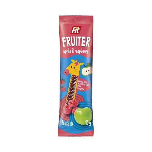 Fit Fruiter gyümölcszselé alma-málna vegán, gluténmentes - 15g