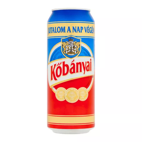 Kőbányai dobozos sör - 500ml