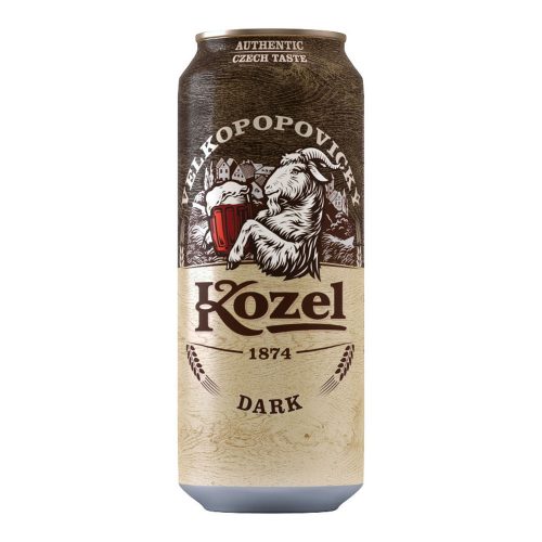 Kozel Cerny dobozos barna sör - 500ml