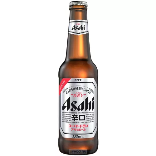 Asahi Super Dry Japán Sör 5% - 0,33 l