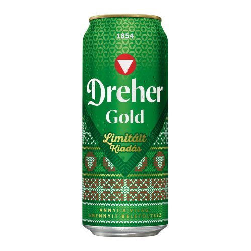 Dreher Gold dobozos sör 5% - 500ml