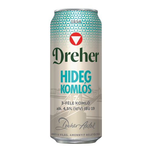Dreher Hidegkomlós dobozos sör - 500ml