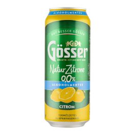   Gösser Natur Zitrone citromos alkoholmentes sör 0,0% - 500ml