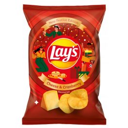 Lays chips Festive cheese-cranberry - 130g