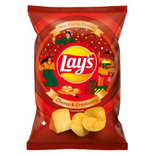 Lays chips Festive cheese-cranberry - 130g