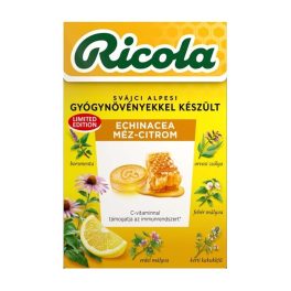   Ricola echinacea mézes cukormentes svájci gyógynövényes cukorka - 40g