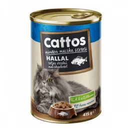 Cattos nedves macskaeledel hal - 415g